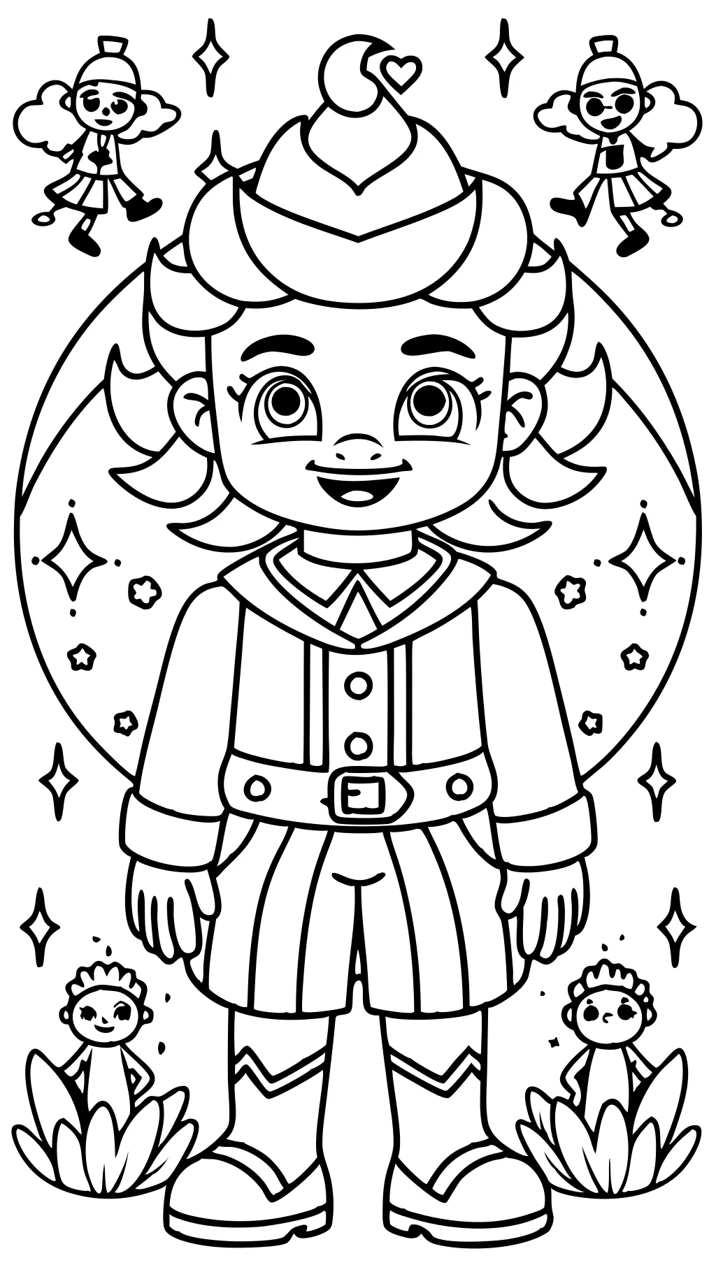 descendants coloring pages printable